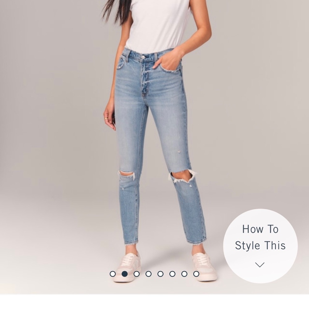 Abercrombie High Rise Skinny Jeans Size 10/30